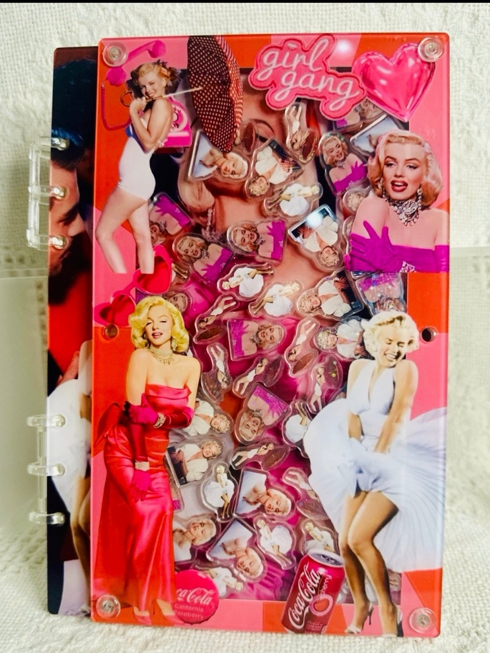 Marilyn Monroe Shaker Notebook